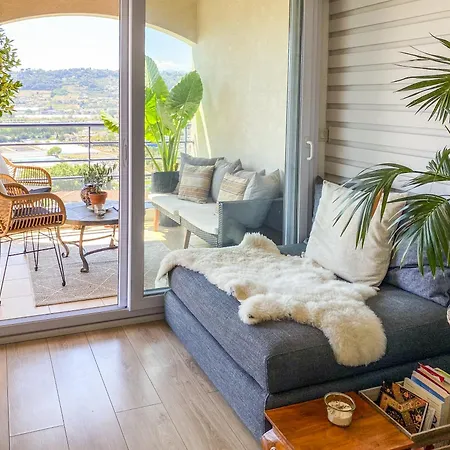 Evasion Vue - Wifi, Piscine, Parking, 4pers Apartment Nice